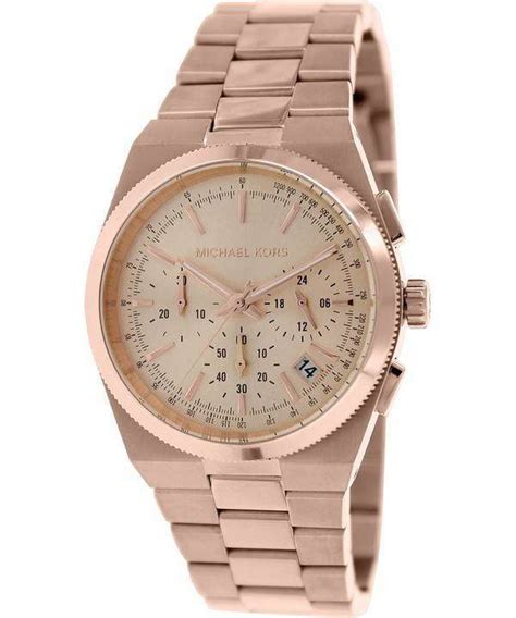 michael kors channing chronograph rose gold dial mk5927 womens watch|Michael Kors Channing Chronograph Rose Dial Ladies Watch .